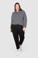 Hayley Essential Ponte Pants - Black, Love Your Wardrobe, women's plus size pants