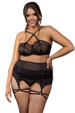 Myla Black Set, Bras By S, women's plus size lingerie