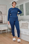 Comfort Queen - Top and Pant Separates - Storm, Monica The Label, women's plus size loungewear
