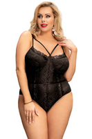 Magnolia Black Bodysuit, Bras By S, women's plus size lingerie 