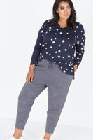Knee Seam Jogger - Charcoal, Love Your Wardrobe, women's plus size pants