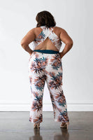 Miami Jumpsuit - Palm Leaf Print