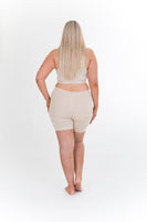 Plus Size Anti Chafing Shorts - Nude - Size 14 to 24, Sonsee Woman